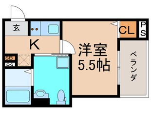 ＣＲＡＳＴＩＮＥ住吉大社の物件間取画像